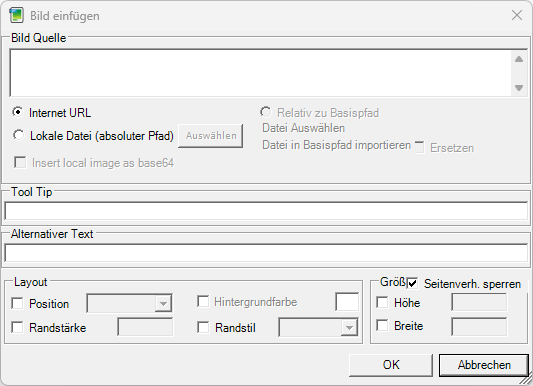 Serien-E-Mail Bild einfügen
